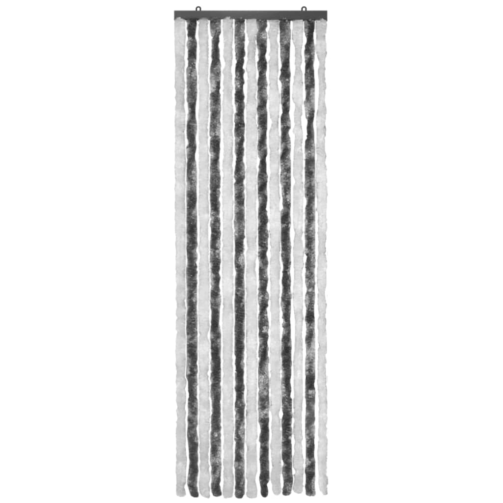 Hyönteisverho harmaa ja valkoinen 56x185 cm Chenille - Sisustajankoti.fi