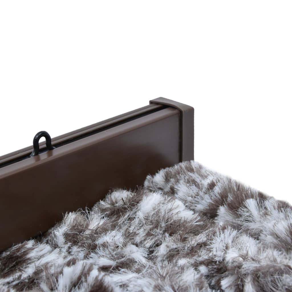 Hyönteisverho ruskea ja beige 90x220 cm Chenille - Sisustajankoti.fi