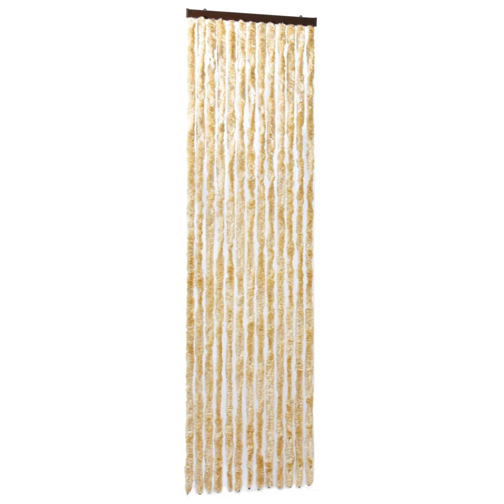 Hyönteisverho beige 56x185 cm Chenille - Sisustajankoti.fi