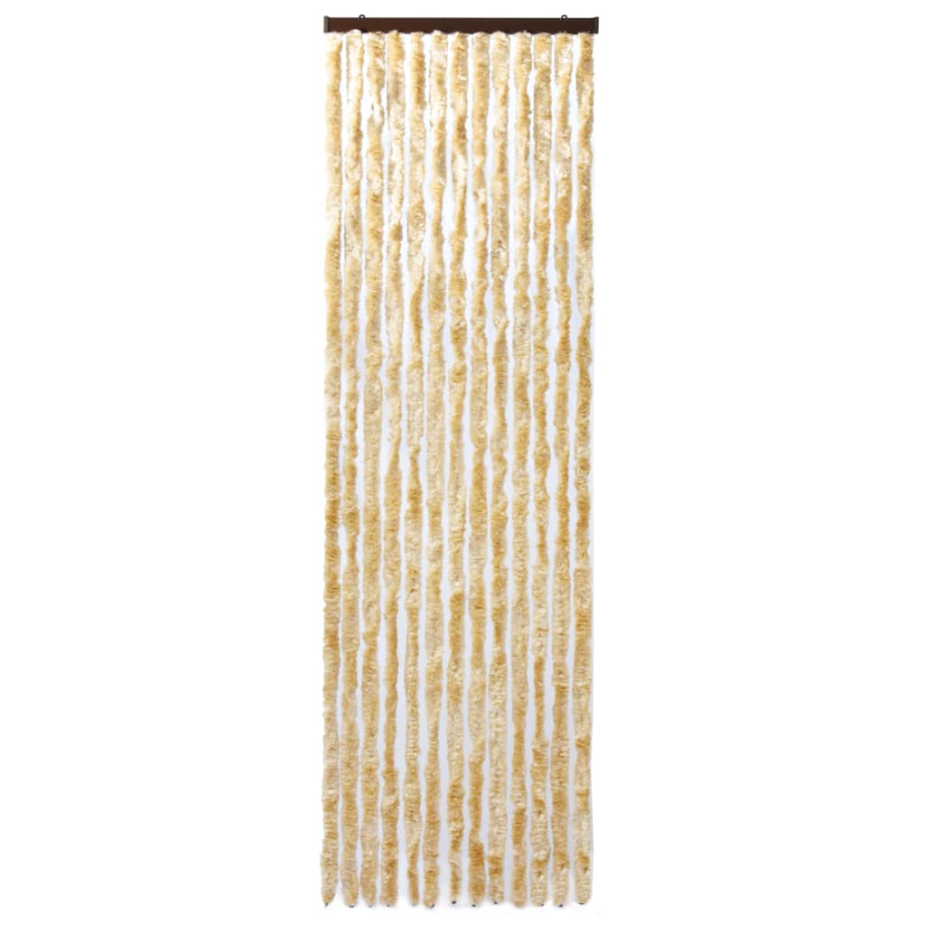 Hyönteisverho beige 56x185 cm Chenille - Sisustajankoti.fi