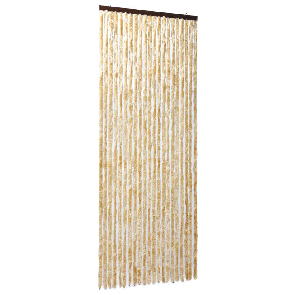 Hyönteisverho beige 90x220 cm Chenille - Sisustajankoti.fi