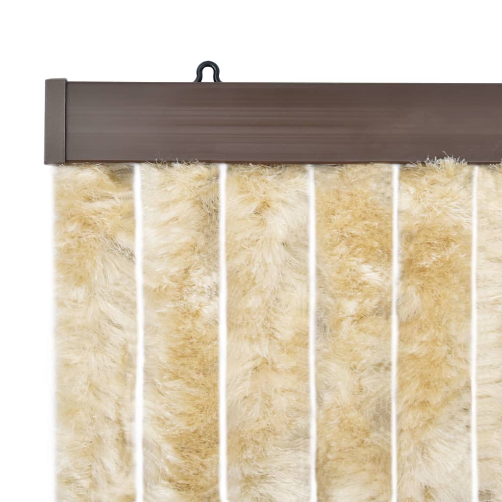 Hyönteisverho beige 90x220 cm Chenille - Sisustajankoti.fi