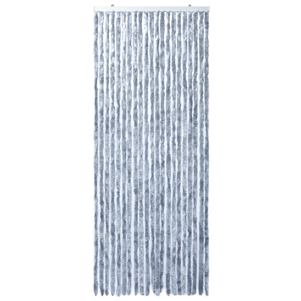 Hyönteisverho hopea 90x220 cm Chenille - Sisustajankoti.fi