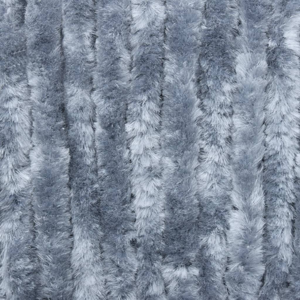 Hyönteisverho hopea 90x220 cm Chenille - Sisustajankoti.fi