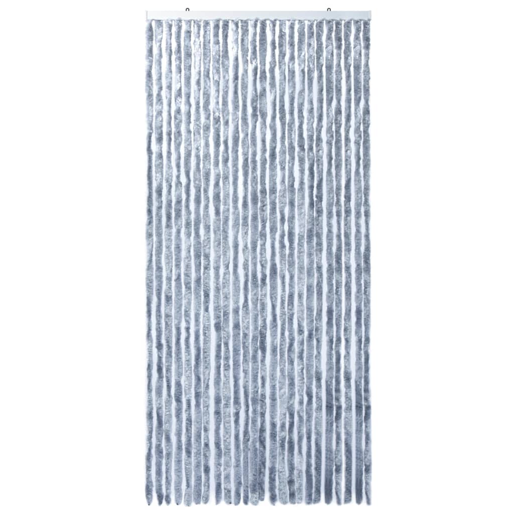 Hyönteisverho hopea 100x220 cm Chenille - Sisustajankoti.fi