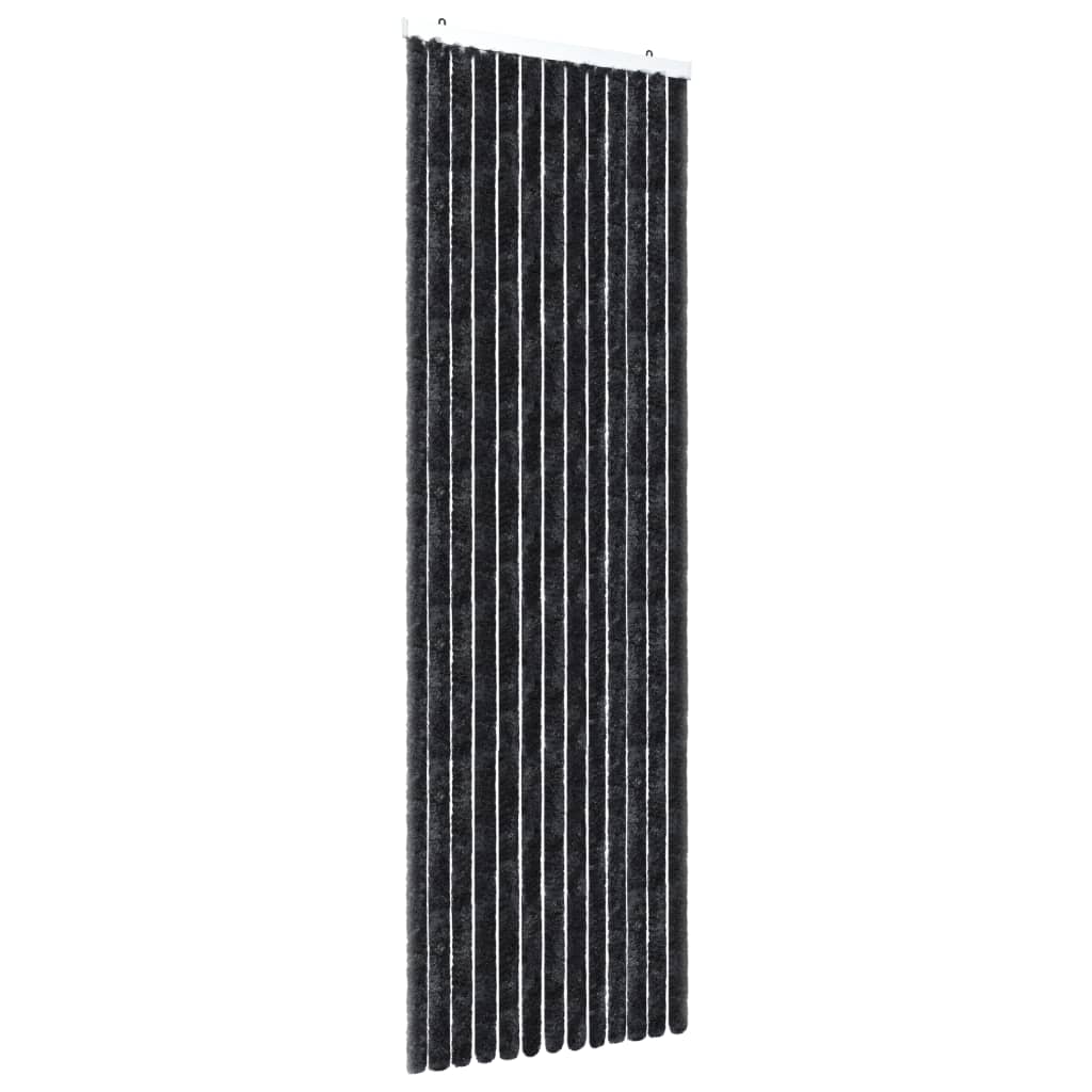Hyönteisverho antrasiitti 56x185 cm Chenille - Sisustajankoti.fi
