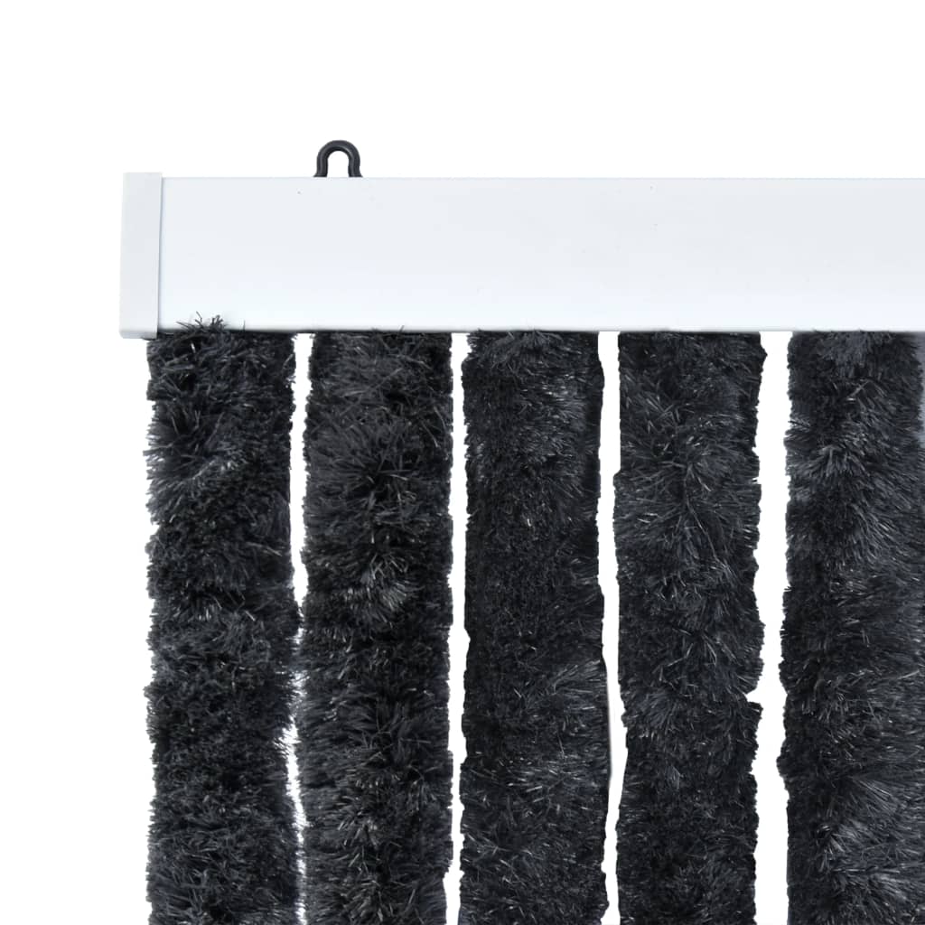 Hyönteisverho antrasiitti 90x220 cm Chenille - Sisustajankoti.fi