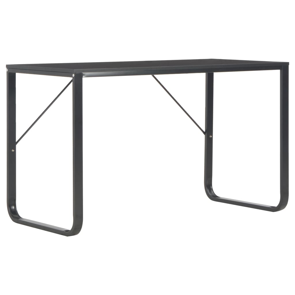 Tietokonepöytä musta 120x60x73 cm - Sisustajankoti.fi