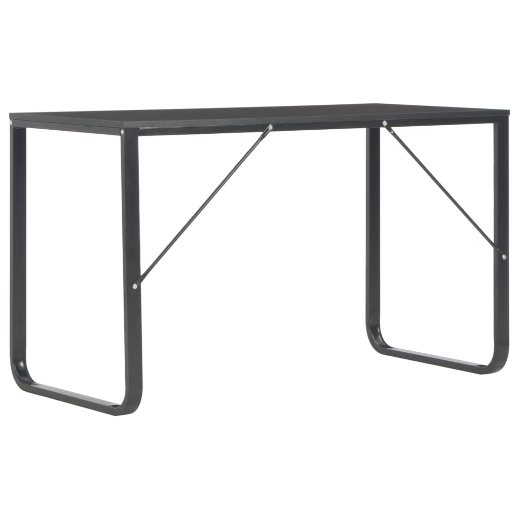 Tietokonepöytä musta 120x60x73 cm - Sisustajankoti.fi