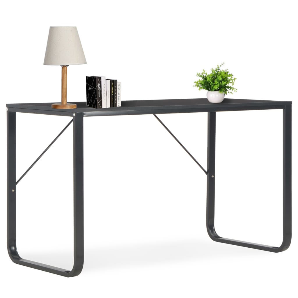 Tietokonepöytä musta 120x60x73 cm - Sisustajankoti.fi