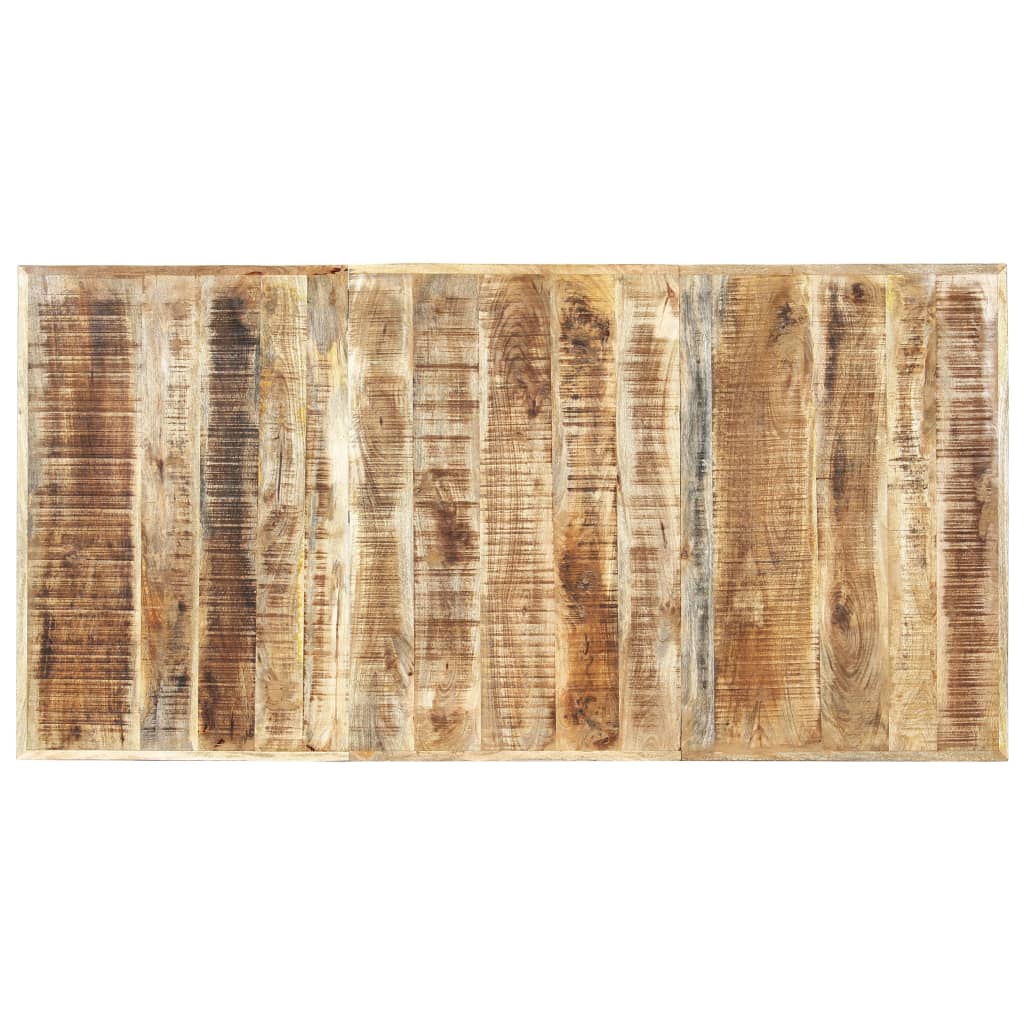 Ruokapöytä 180x90x76 cm täysi mangopuu - Sisustajankoti.fi