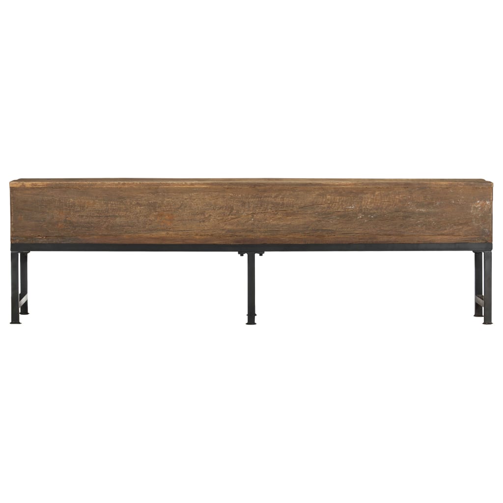 Penkki 160 cm täysi kierrätetty puu - Sisustajankoti.fi