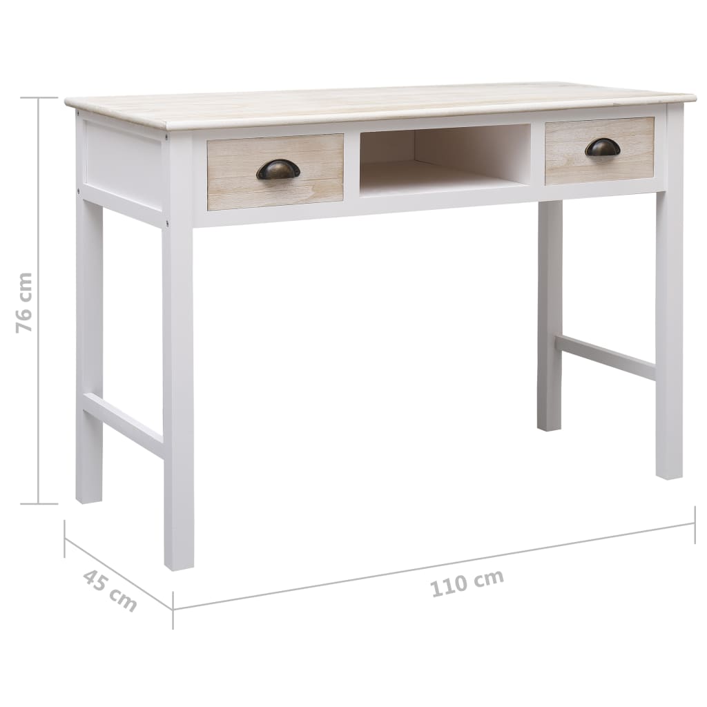 Sivupöytä 110x45x76 cm puu - Sisustajankoti.fi