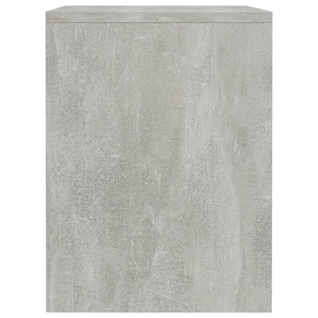 Yöpöydät 2kp betoninharmaa 40x30x40 cm - Sisustajankoti.fi