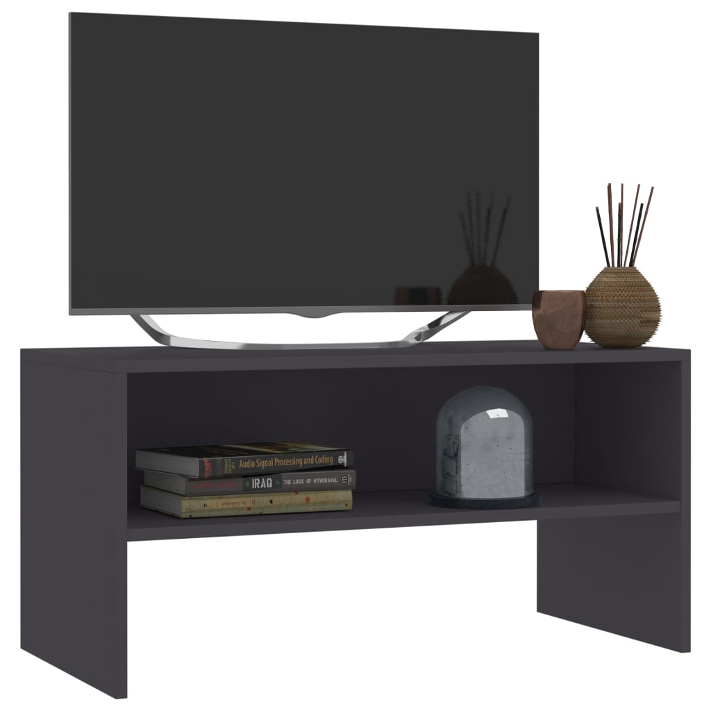 TV-taso harmaa 80x40x40 cm - Sisustajankoti.fi