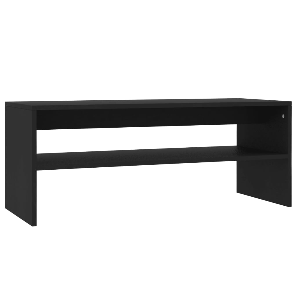 Sohvapöytä musta 100x40x40 cm - Sisustajankoti.fi
