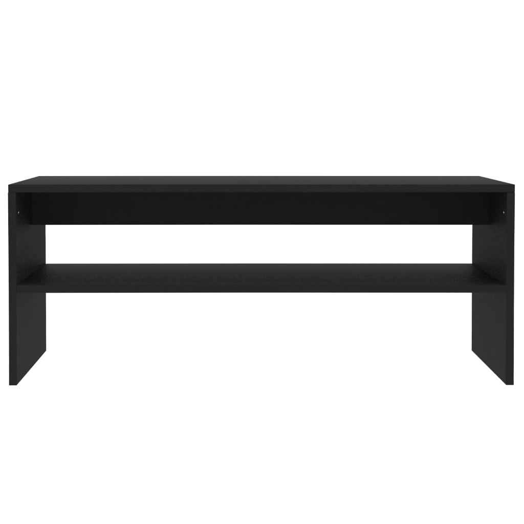 Sohvapöytä musta 100x40x40 cm - Sisustajankoti.fi