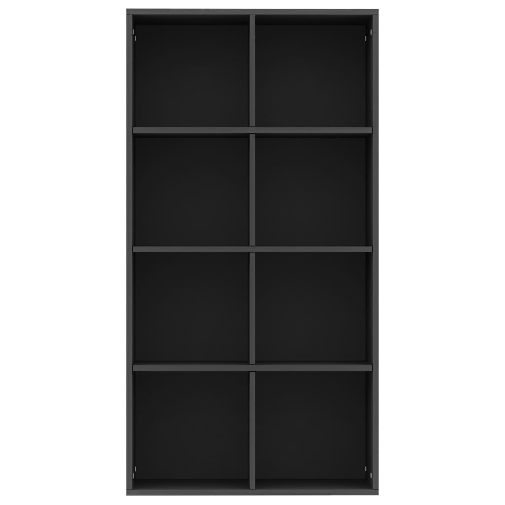 Kirjahylly/senkki musta 66x30x130 cm - Sisustajankoti.fi