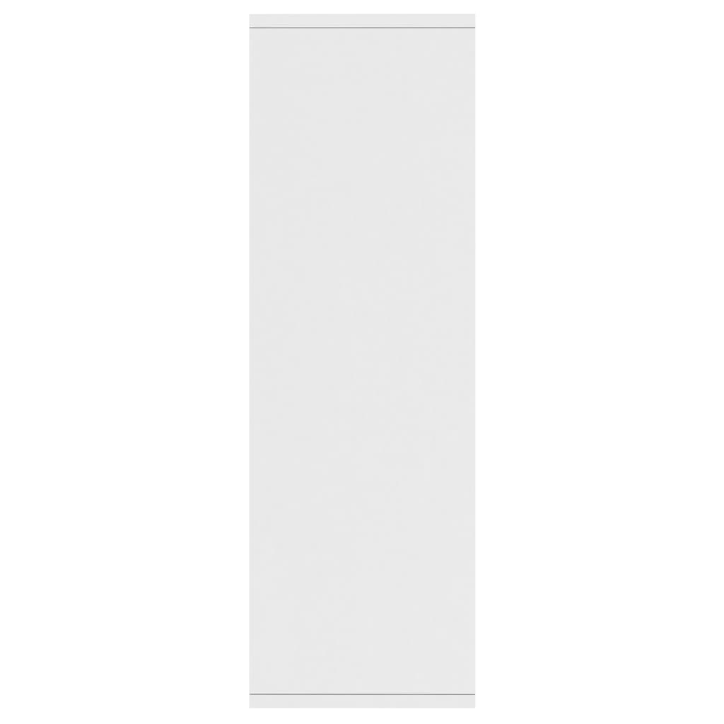 Kirjahylly/senkki valkoinen 50x25x80 cm - Sisustajankoti.fi