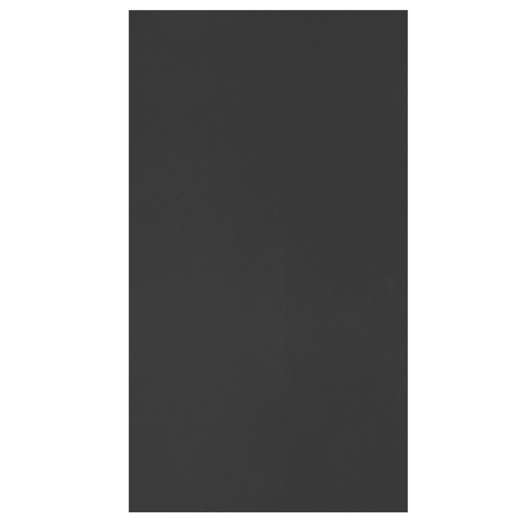 Kirjahylly/senkki musta 50x25x80 cm - Sisustajankoti.fi
