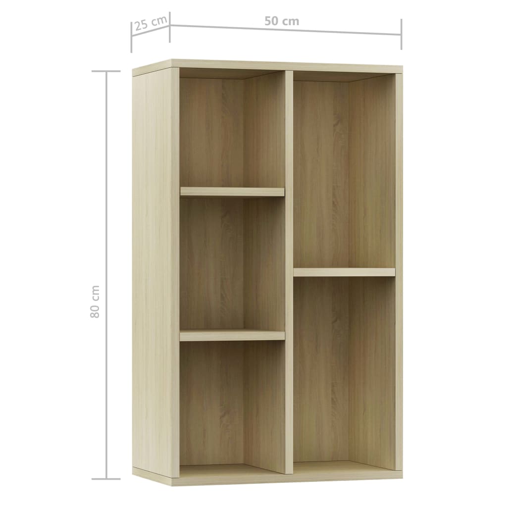 Kirjahylly/senkki tammi 50x25x80 cm - Sisustajankoti.fi
