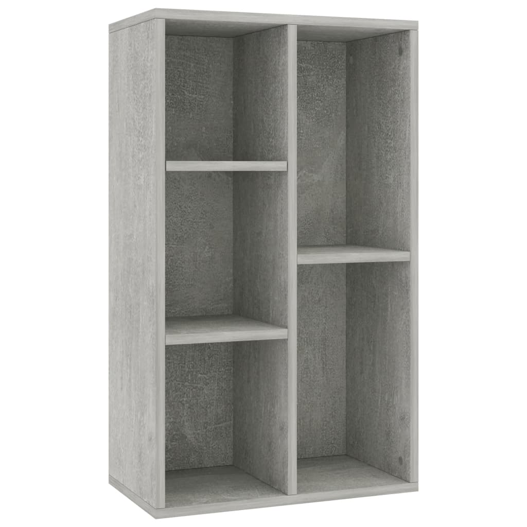 Kirjahylly/senkki betoninharmaa 50x25x80 cm - Sisustajankoti.fi