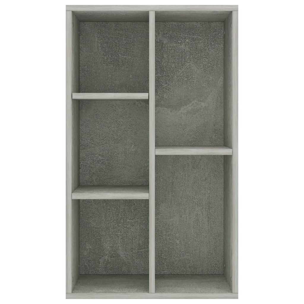 Kirjahylly/senkki betoninharmaa 50x25x80 cm - Sisustajankoti.fi