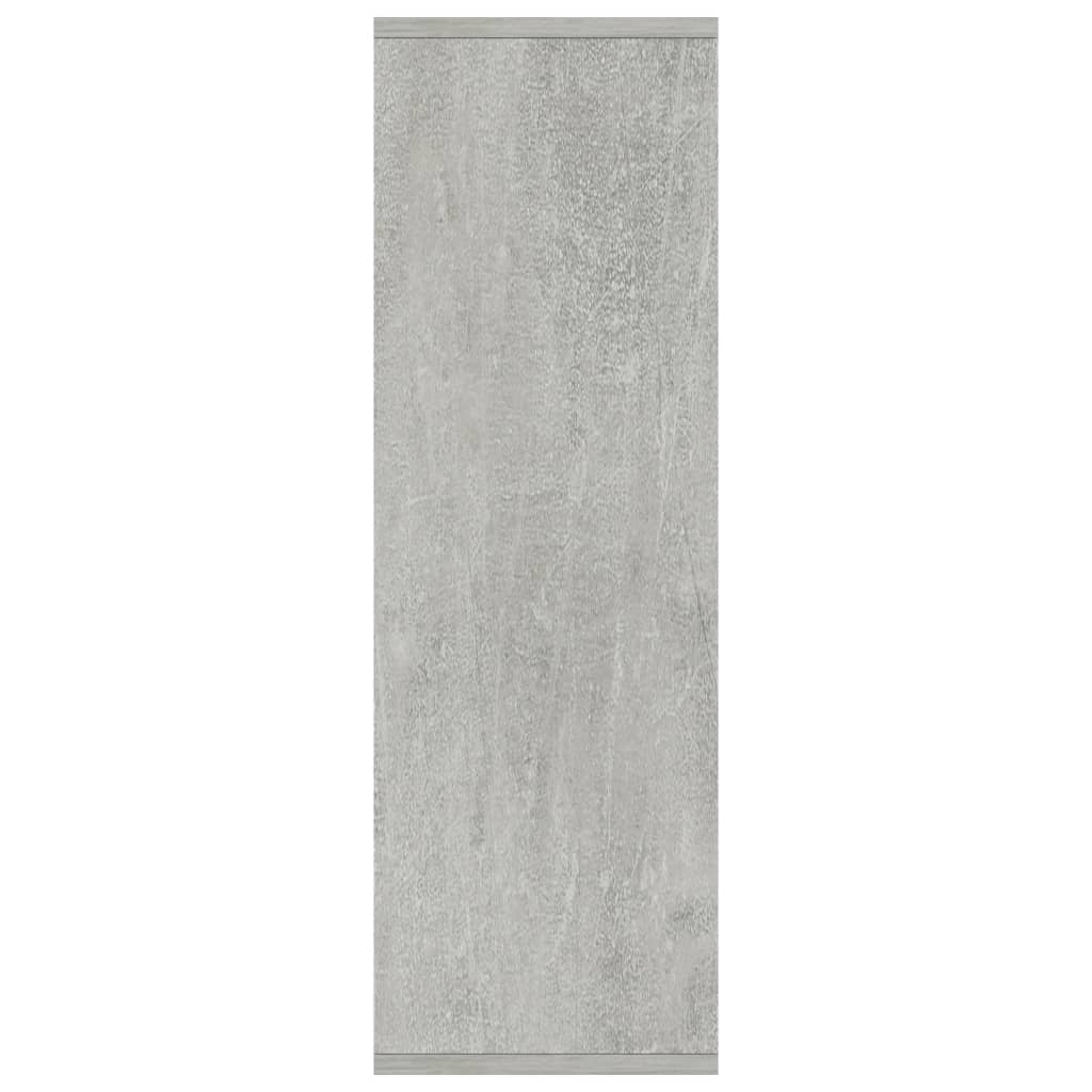 Kirjahylly/senkki betoninharmaa 50x25x80 cm - Sisustajankoti.fi