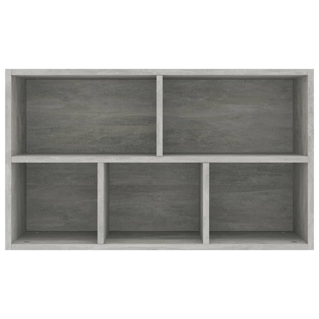 Kirjahylly/senkki betoninharmaa 50x25x80 cm - Sisustajankoti.fi