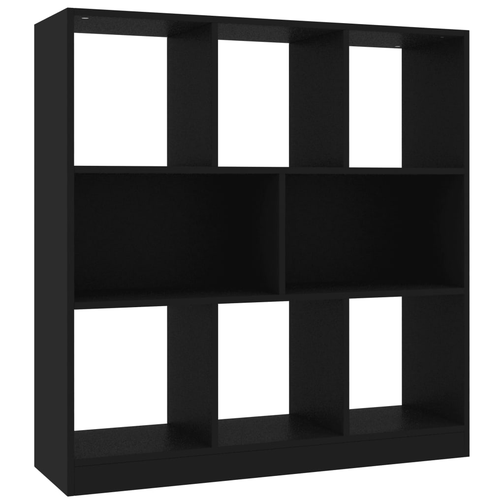 Kirjahylly musta 97,5x29,5x100 cm - Sisustajankoti.fi