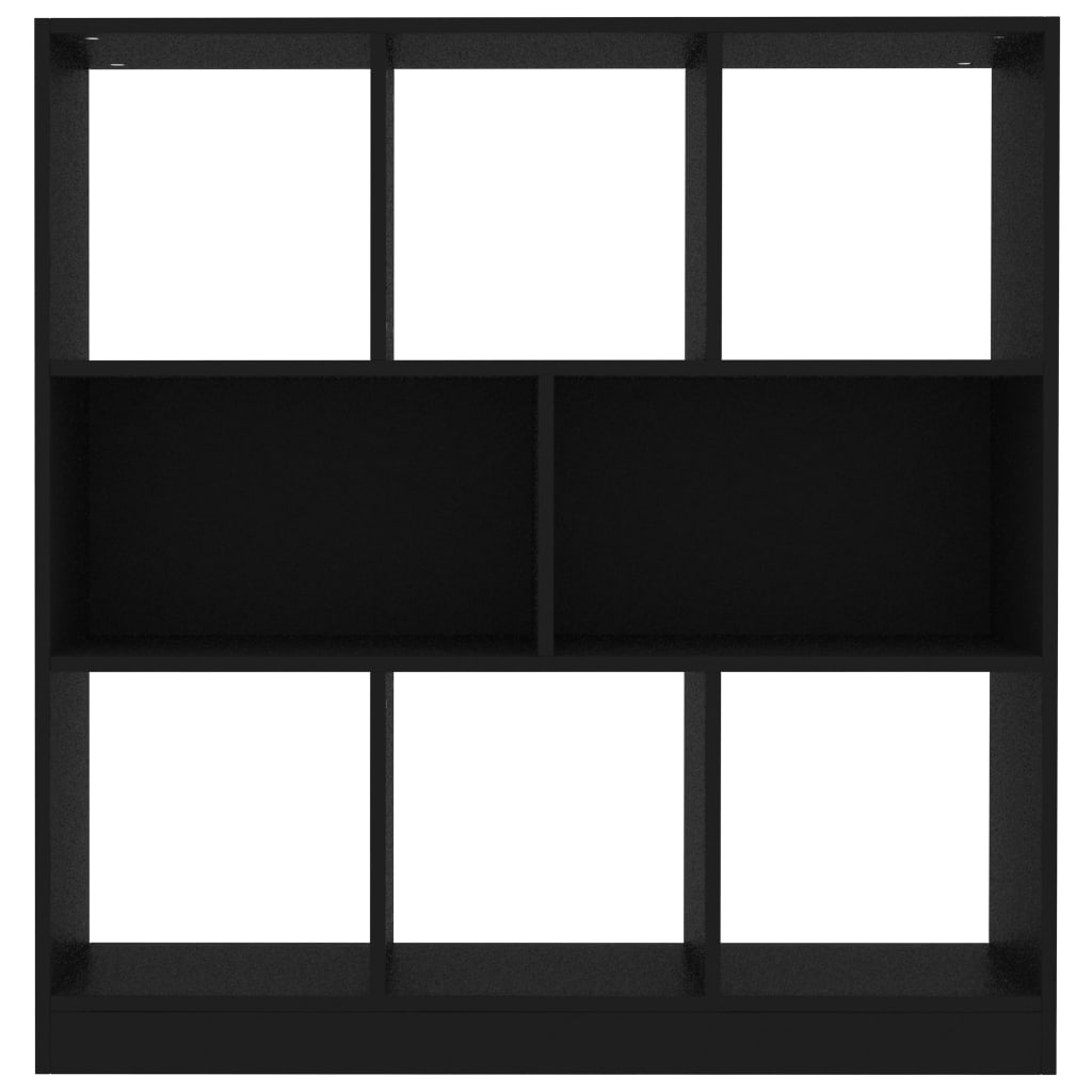 Kirjahylly musta 97,5x29,5x100 cm - Sisustajankoti.fi