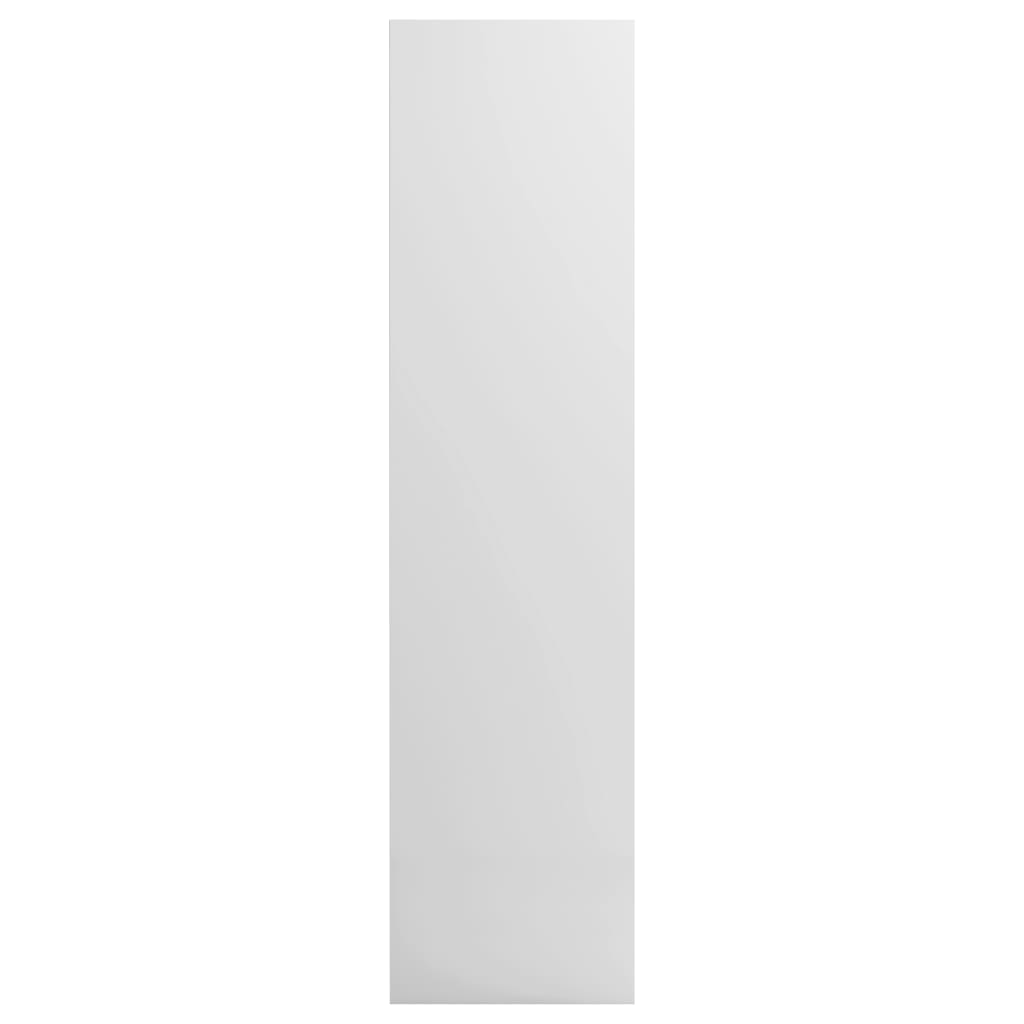 Vaatekaappi korkeakiilto valkoinen 50x50x200 cm - Sisustajankoti.fi