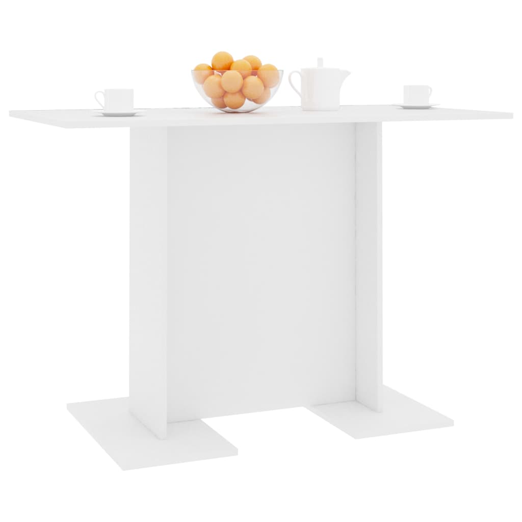 Ruokapöytä valkoinen 110x60x75 cm - Sisustajankoti.fi