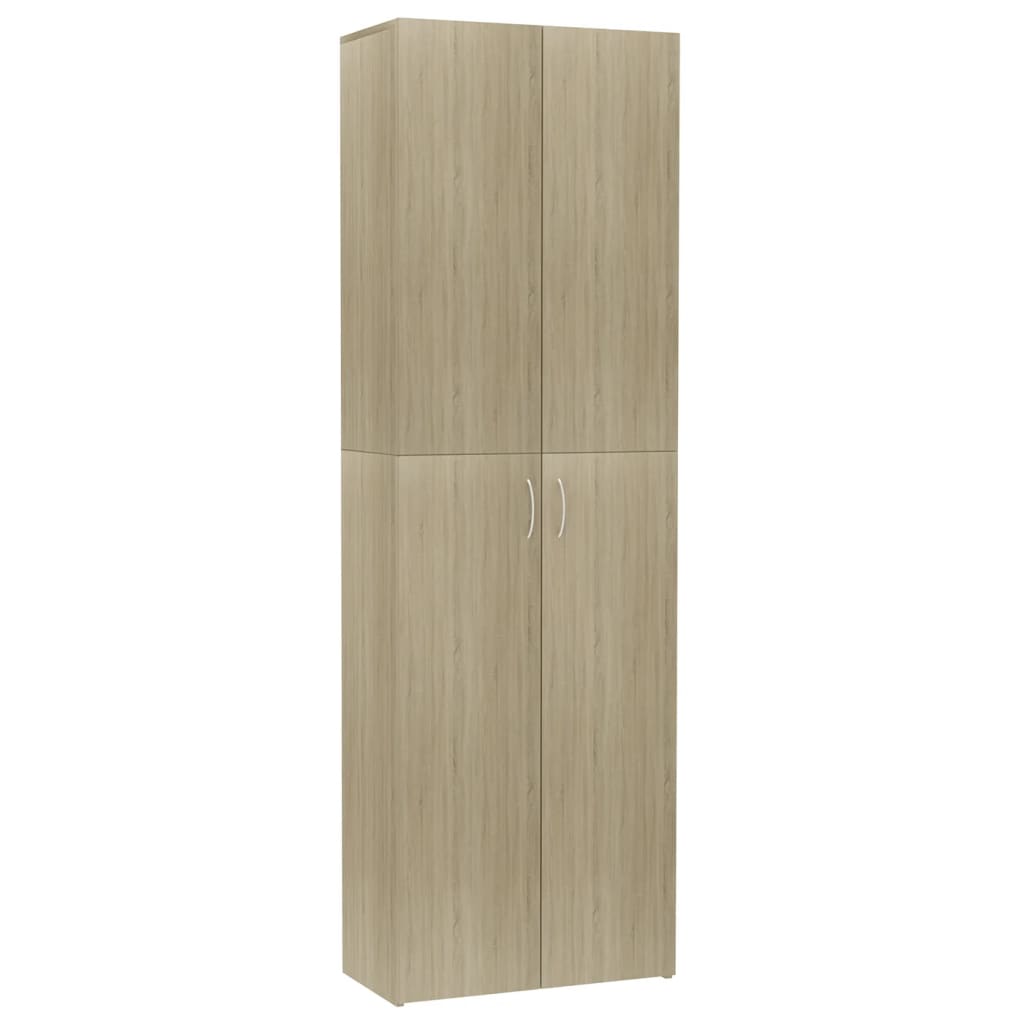 Toimistokaappi Sonoma-tammi 60x32x190 cm - Sisustajankoti.fi