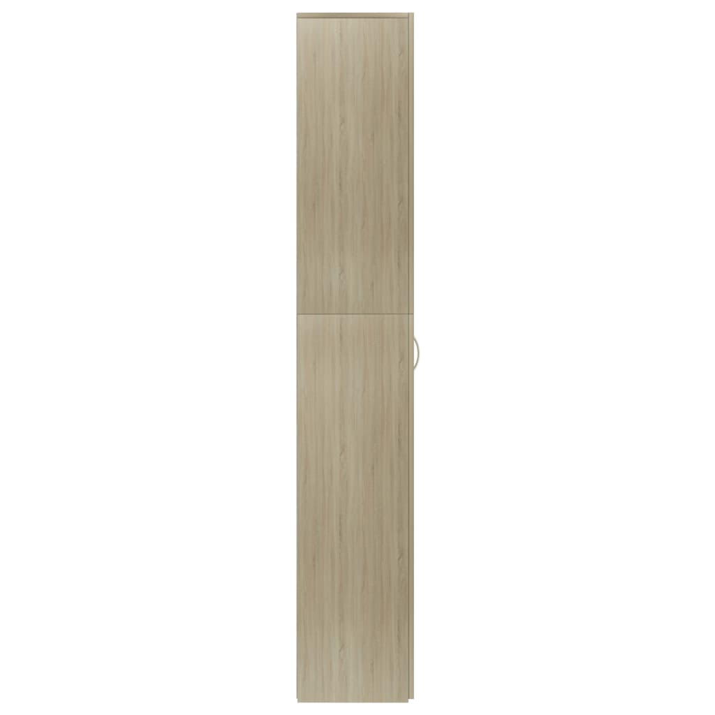 Toimistokaappi Sonoma-tammi 60x32x190 cm - Sisustajankoti.fi