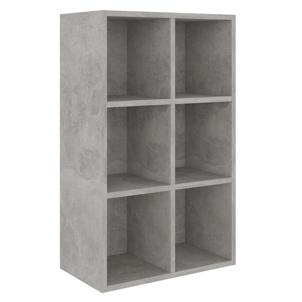 Kirjahylly/senkki betoninharmaa 66x30x97,8 cm - Sisustajankoti.fi