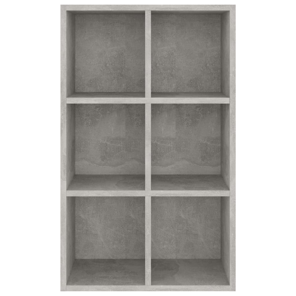 Kirjahylly/senkki betoninharmaa 66x30x97,8 cm - Sisustajankoti.fi