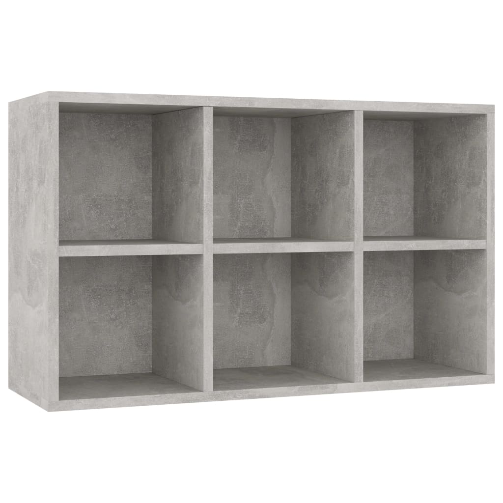 Kirjahylly/senkki betoninharmaa 66x30x97,8 cm - Sisustajankoti.fi