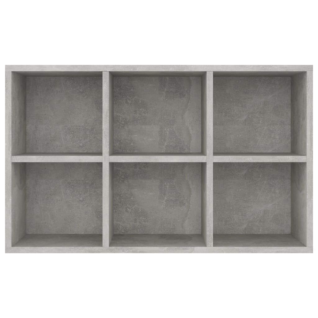 Kirjahylly/senkki betoninharmaa 66x30x97,8 cm - Sisustajankoti.fi