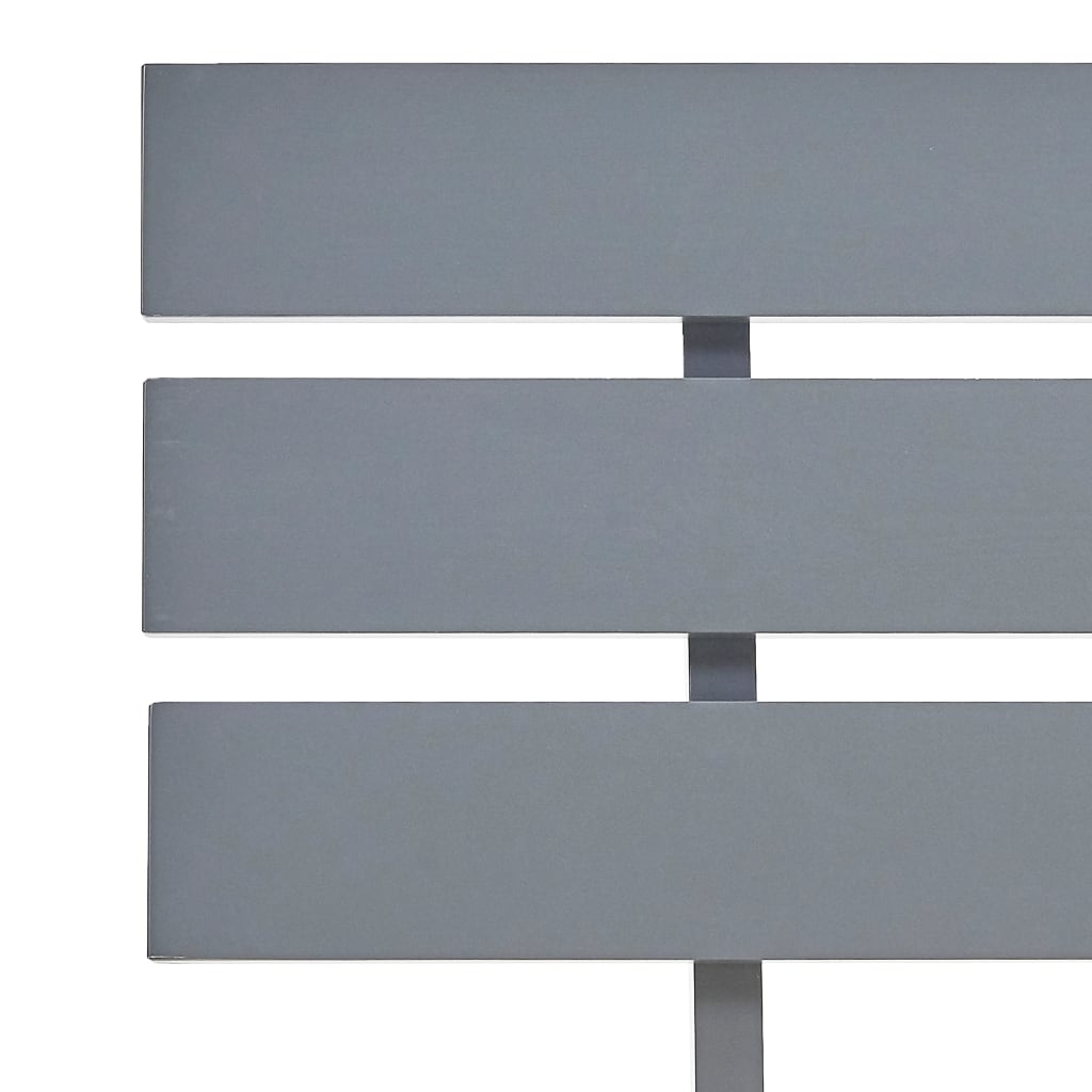 Sängynrunko harmaa täysi mänty 90x200 cm - Sisustajankoti.fi
