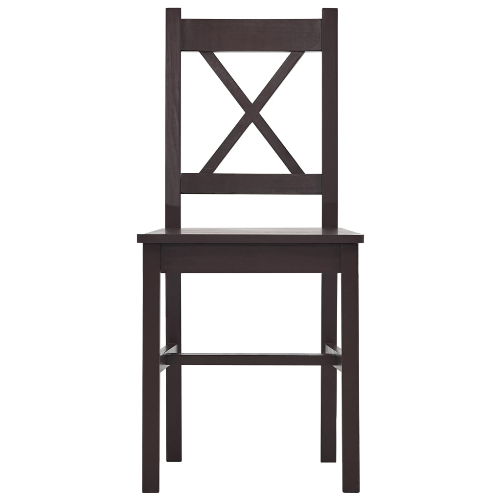 9-osainen ruokailuryhmä mänty tummanruskea - Sisustajankoti.fi