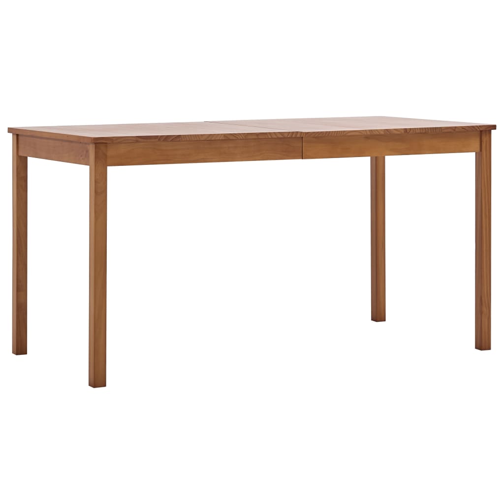 Ruokapöytä hunajanruskea 140x70x73 cm mänty - Sisustajankoti.fi