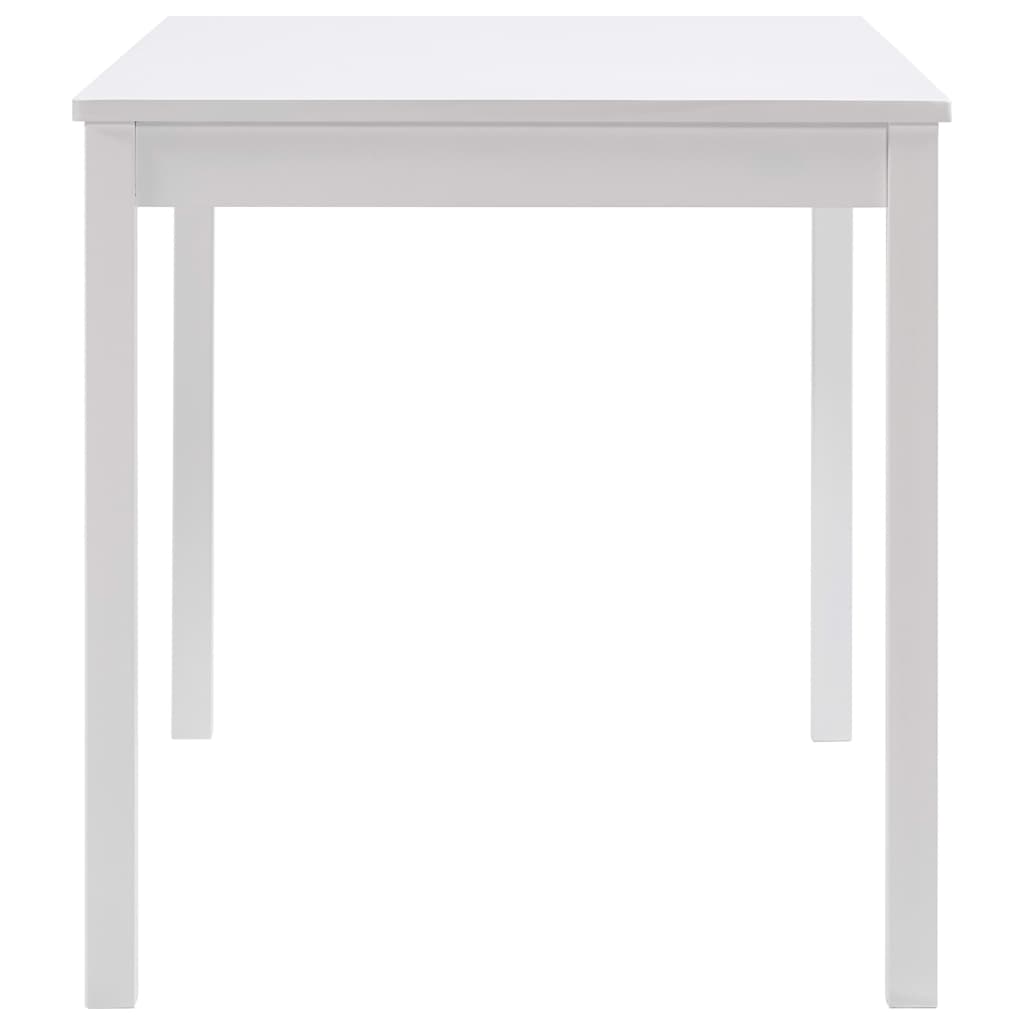 Ruokapöytä valkoinen 140x70x73 cm mänty - Sisustajankoti.fi