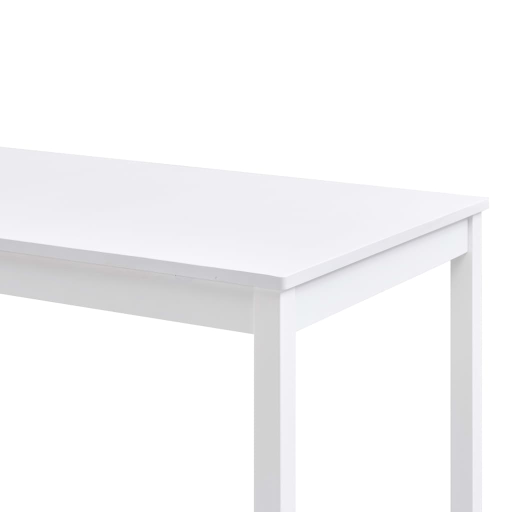 Ruokapöytä valkoinen 180x90x73 cm mänty - Sisustajankoti.fi