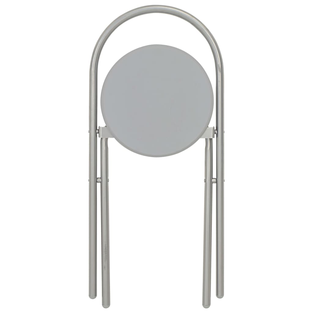 3-osainen kokoontaittuva ruokailuryhmä ja teräs harmaa - Sisustajankoti.fi