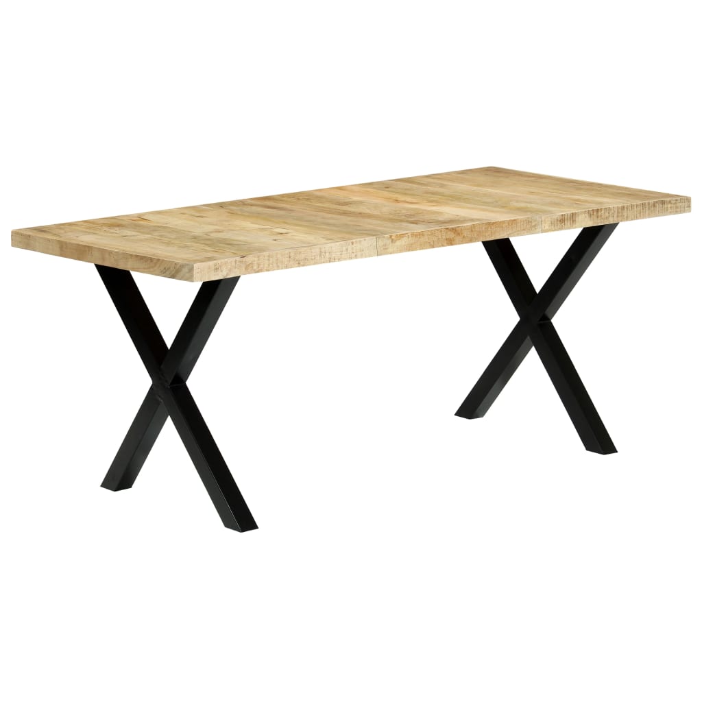 Ruokapöytä 180x90x76 cm mangopuu - Sisustajankoti.fi