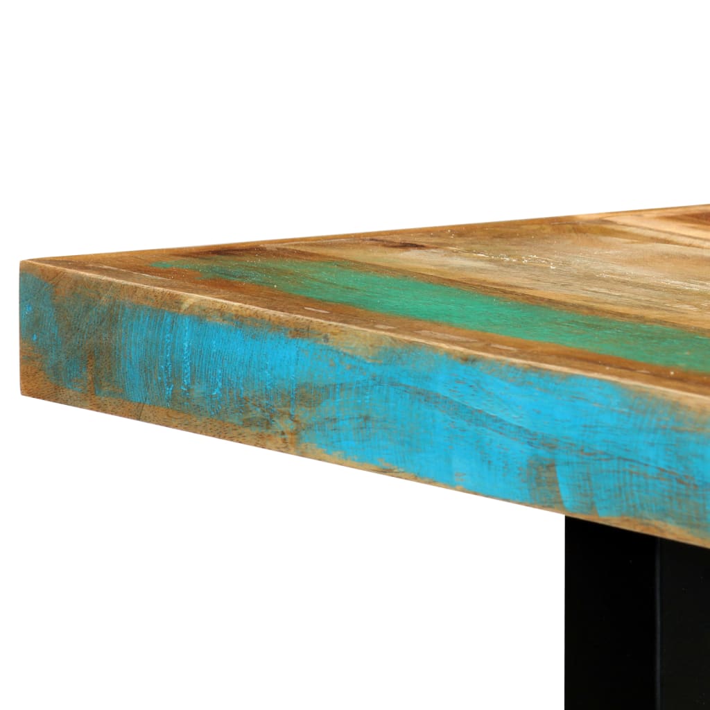 Ruokapöytä 180x90x76 cm kierrätetty puu - Sisustajankoti.fi