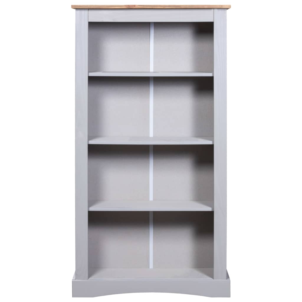 Kirjahylly 4 tasoa Meksikon mänty Corona-sarja 81x29x150 cm - Sisustajankoti.fi