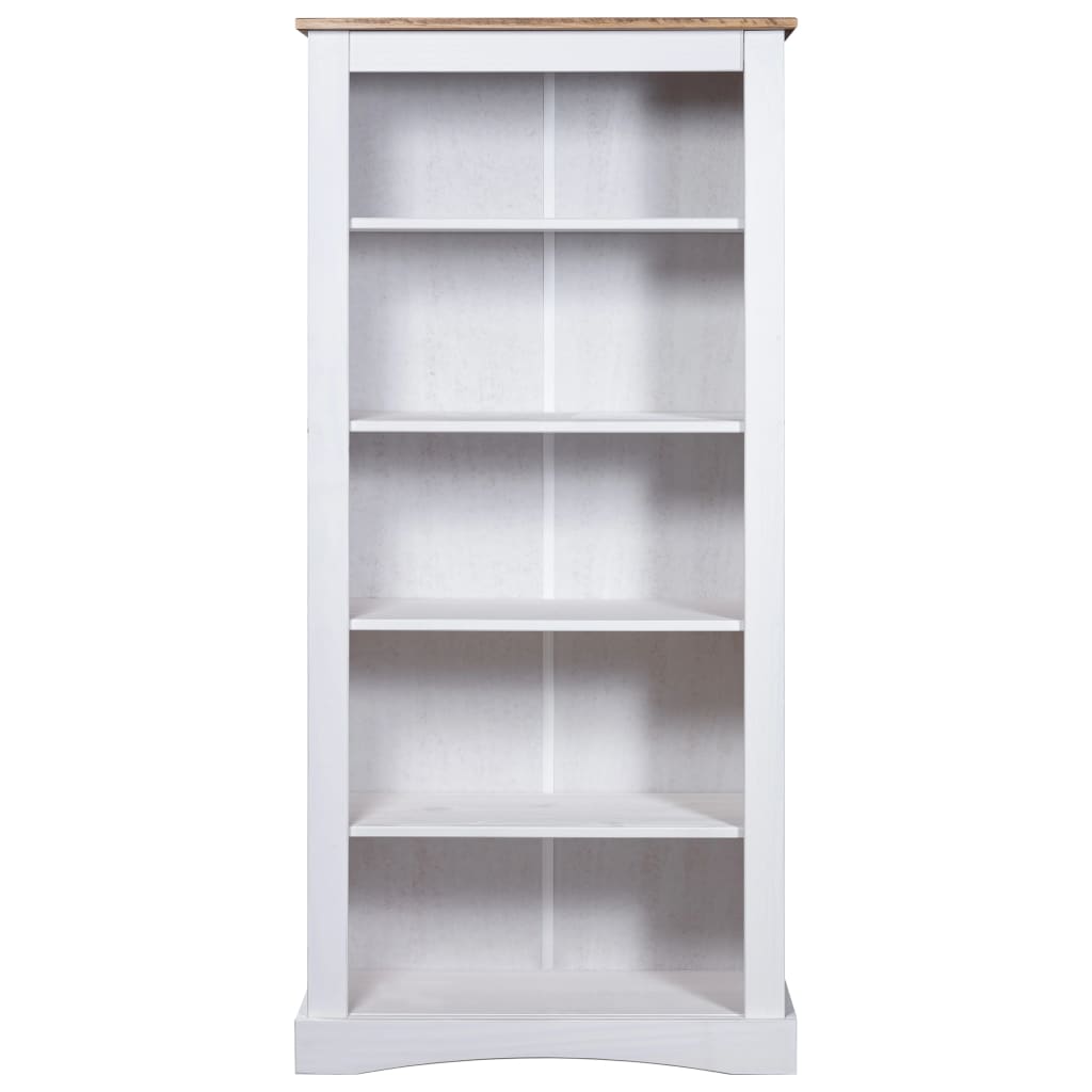 Kirjahylly 5 tasoa Meksikon mänty Corona-sarja 81x29x170 cm - Sisustajankoti.fi