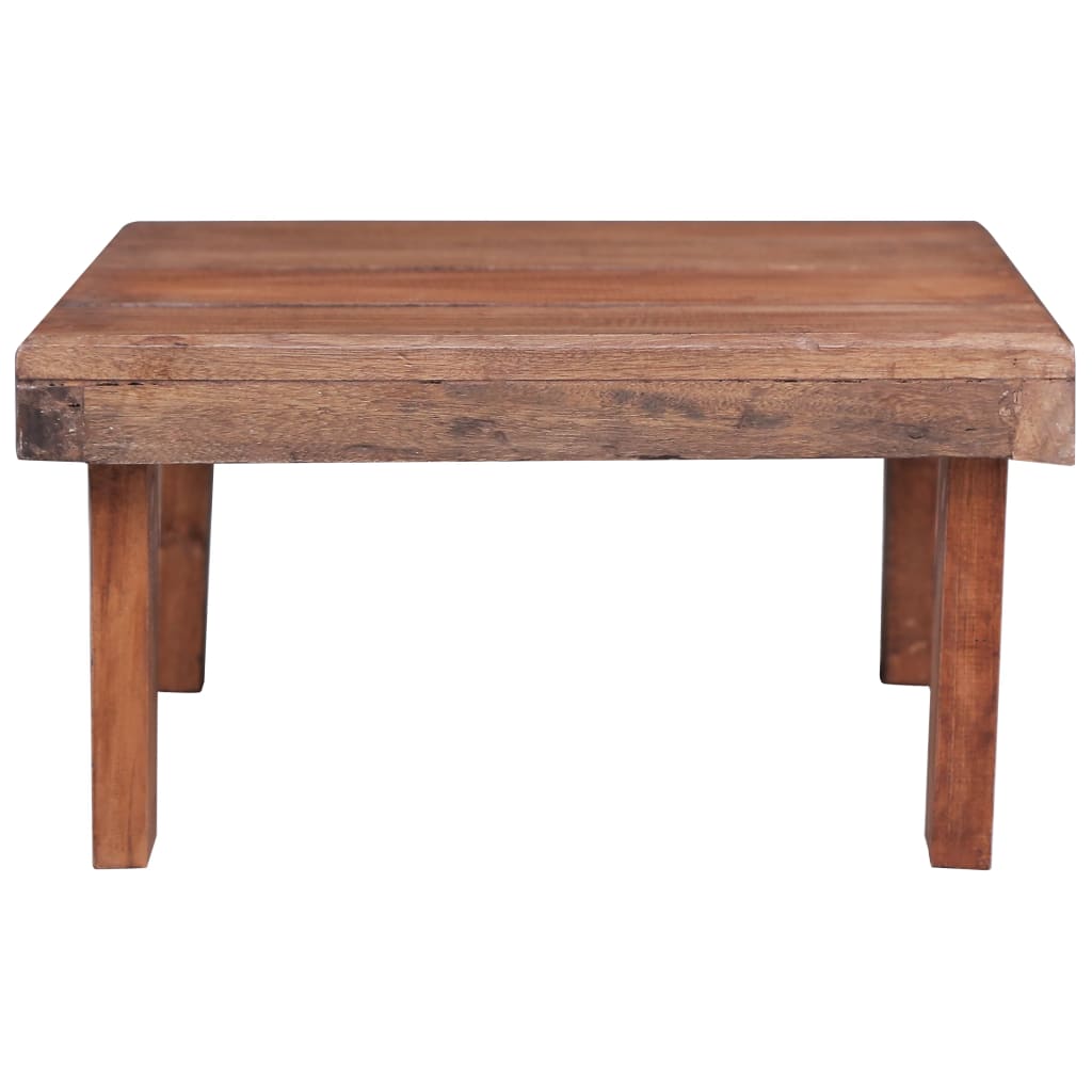 Sohvapöytä 60x45x23 cm täysi uusiokäytetty puu - Sisustajankoti.fi